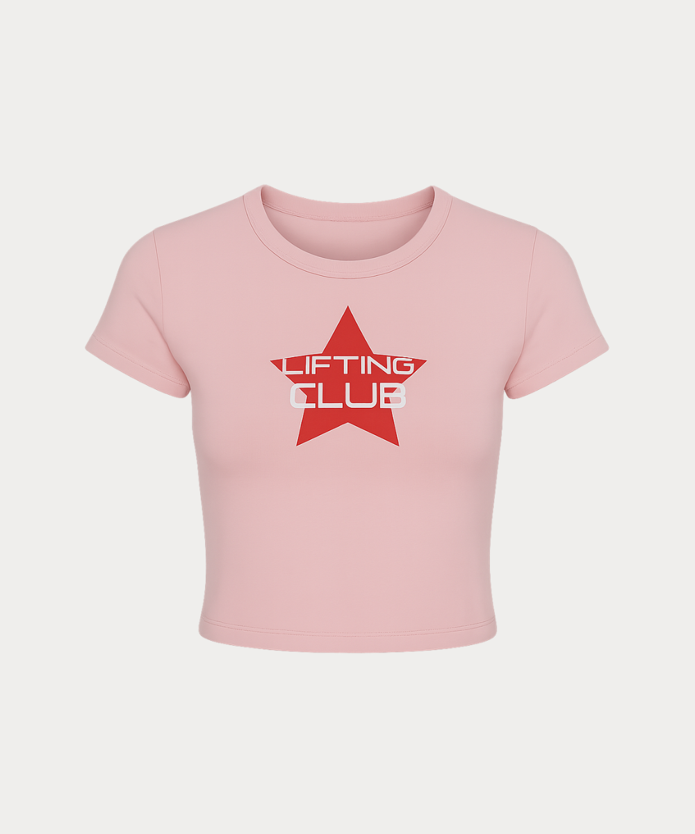 barbell barbie tee