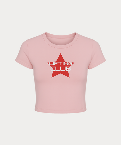 barbell barbie tee