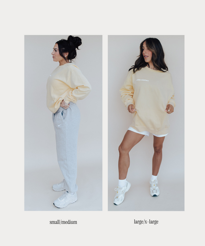 butter mommy crewneck